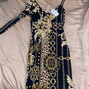 Windsor Fashion Apparel Versace Inspired Dress Brand New